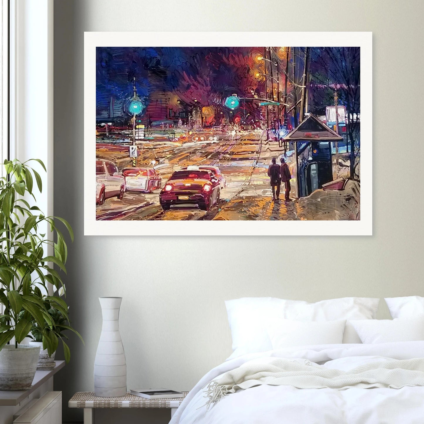Saturday night - Museum - Quality Matte Paper Poster - eduardgurevich 60x90 cm / 24x36″