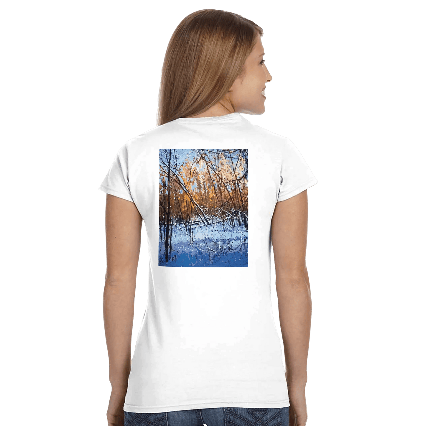 Scary forecast - Classic Womens Crewneck T-shirt | Gildan® 64000L - eduardgurevich S
