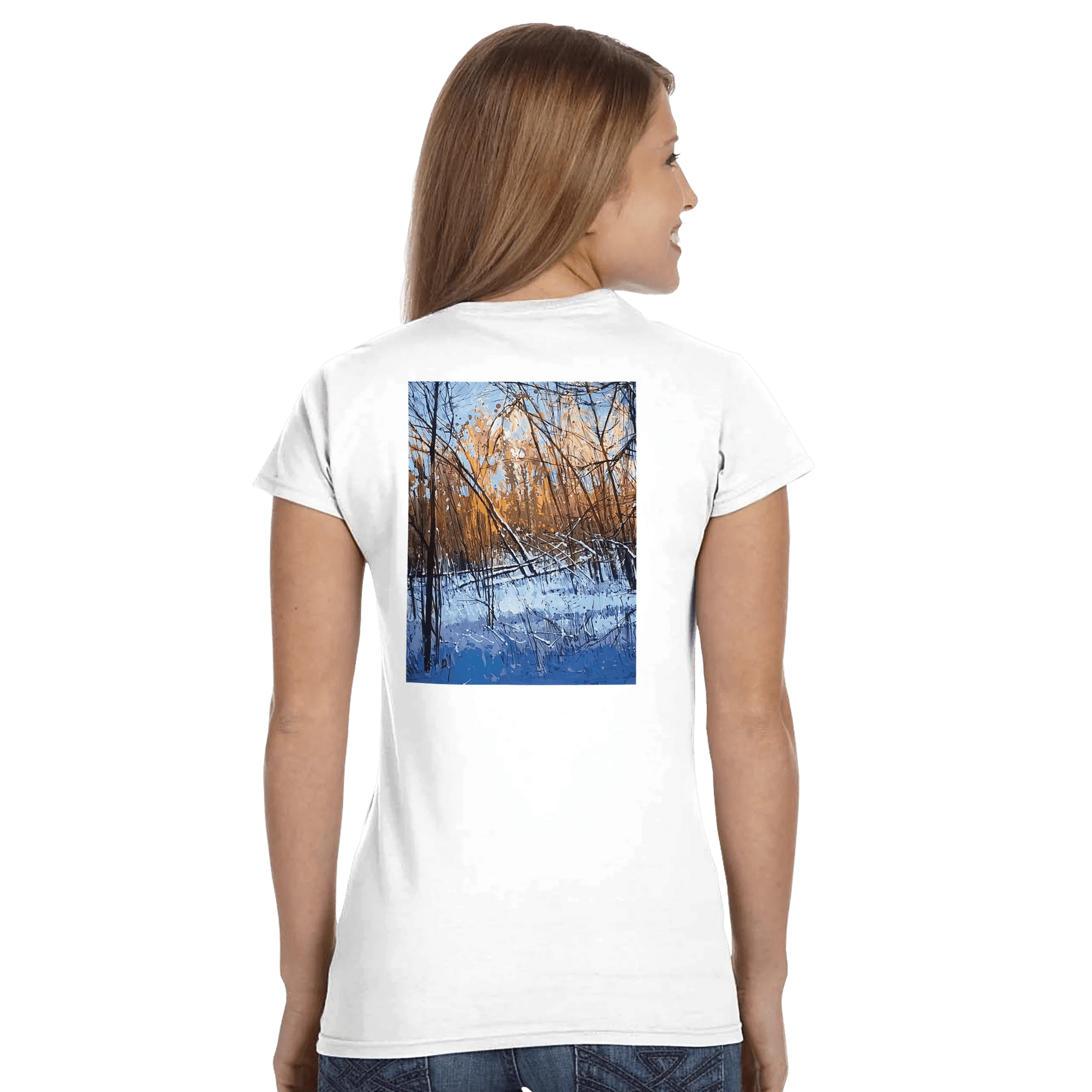 Scary forecast - Classic Womens Crewneck T-shirt | Gildan® 64000L - eduardgurevich S