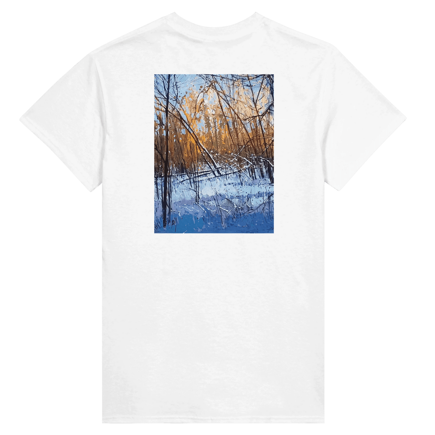 Scary forecast - Heavyweight Womens Crewneck T-shirt - eduardgurevich S