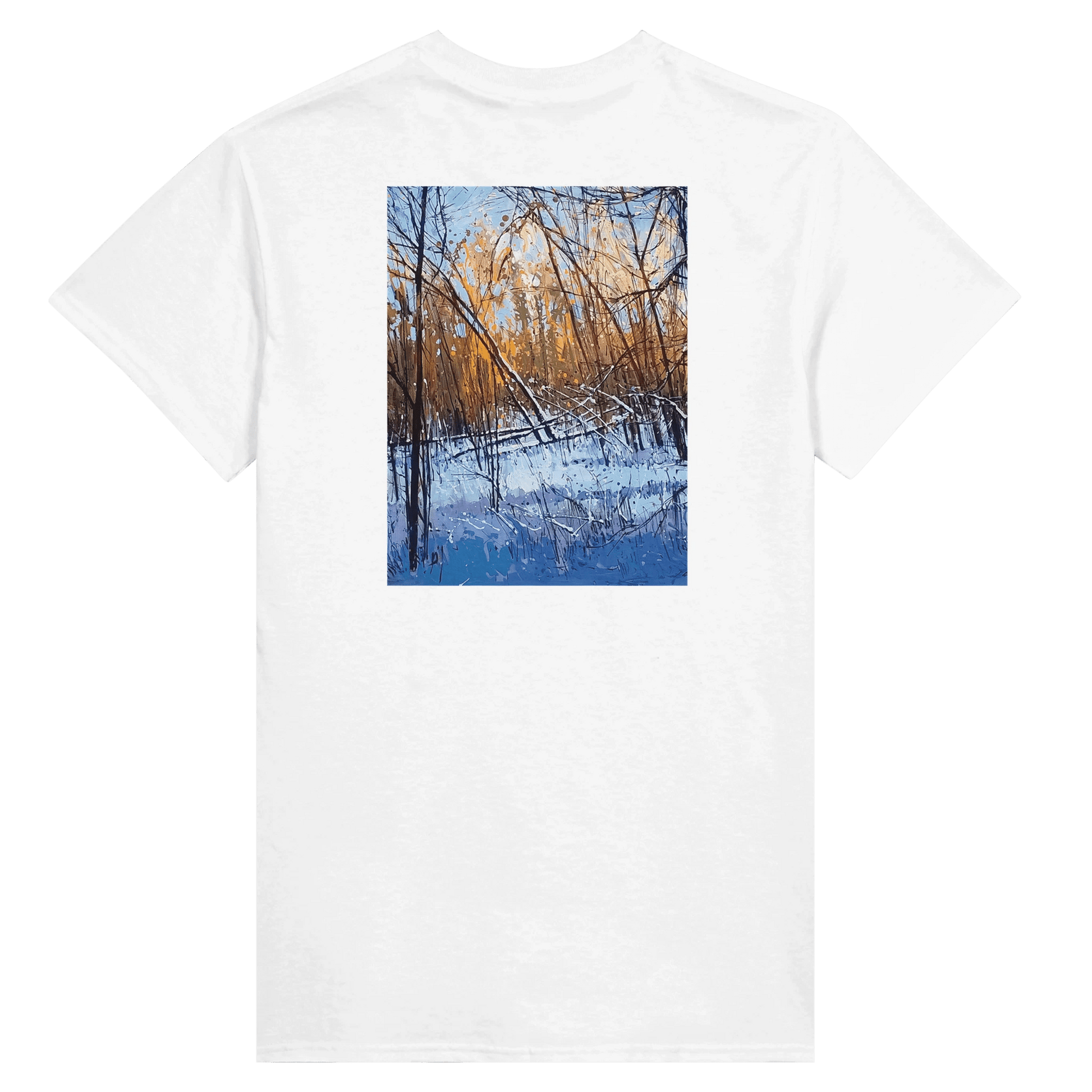 Scary forecast - Heavyweight Womens Crewneck T-shirt - eduardgurevich S