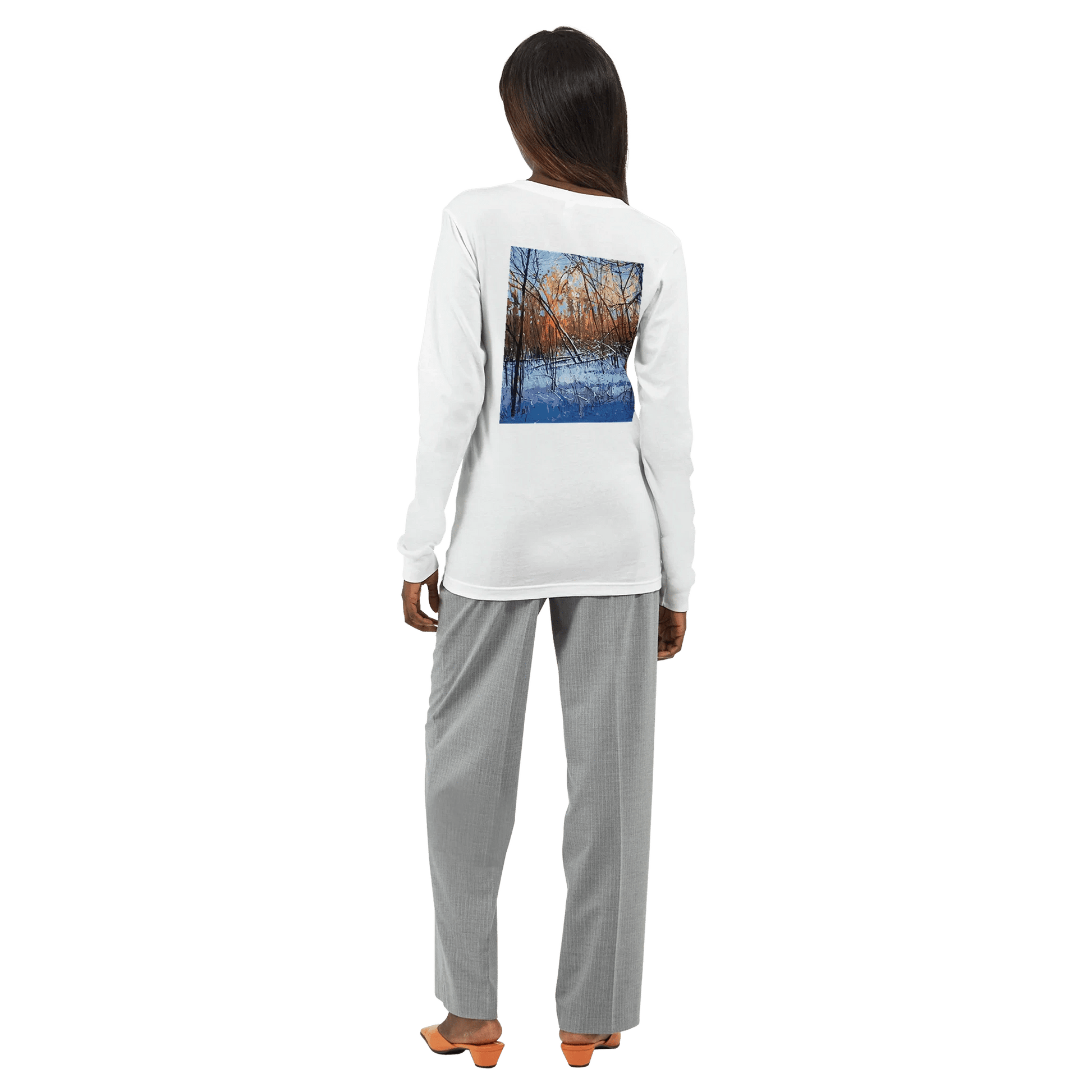 Scary forecast - Premium Unisex Longsleeve T-shirt - eduardgurevich S