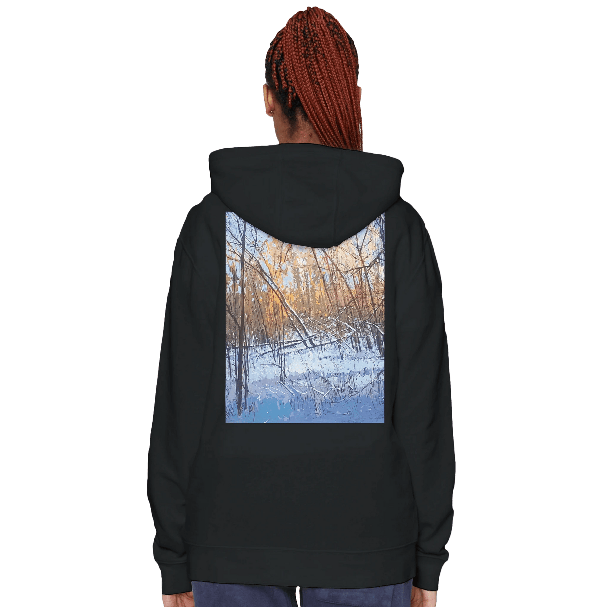 Scary forecast - Premium Unisex Pullover Hoodie | Laneseven LS13001 - eduardgurevich S