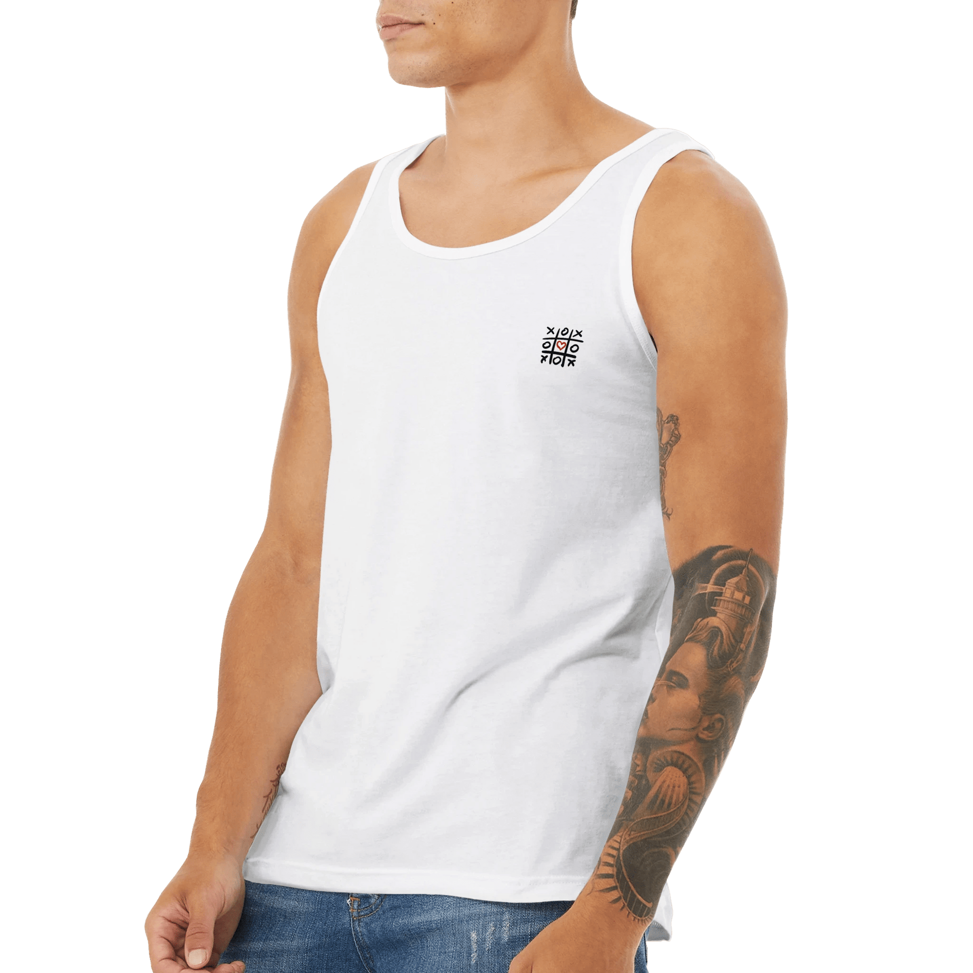 Scary forecast - Premium Unisex Tank Top - eduardgurevich S