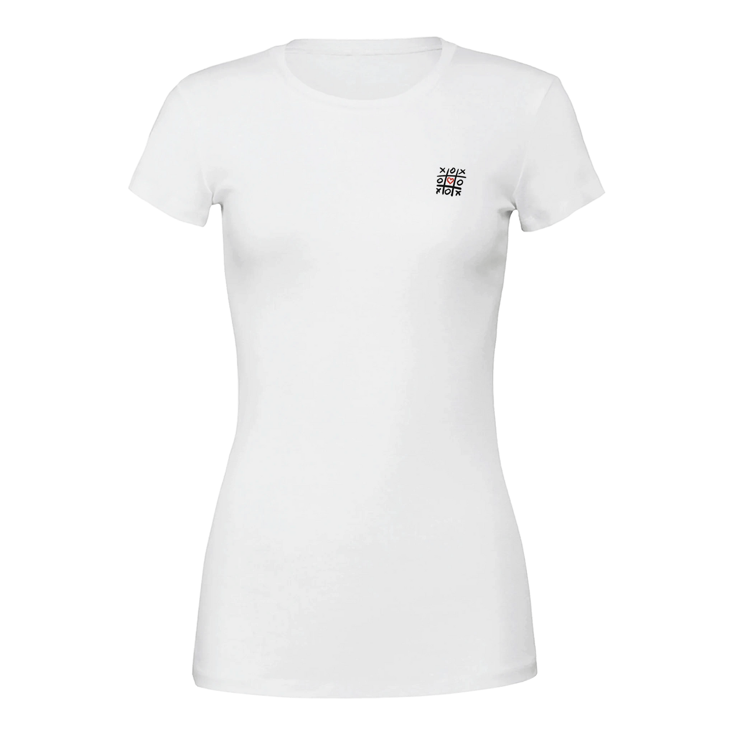 Scary forecast - Premium Womens Crewneck T-shirt | Bella + Canvas 6004 - eduardgurevich S