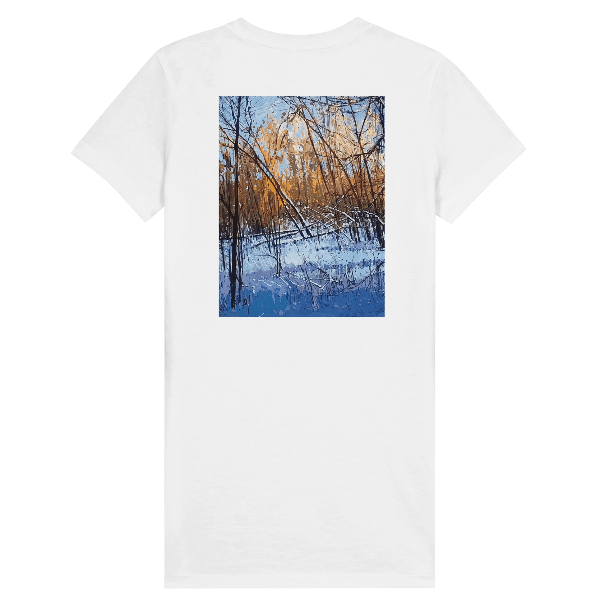 Scary forecast - Premium Womens Crewneck T-shirt - eduardgurevich S