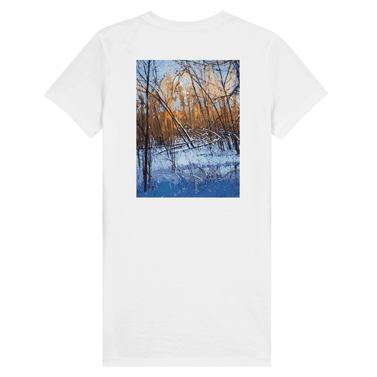 Scary forecast - Premium Womens Crewneck T-shirt - eduardgurevich S