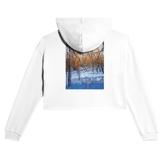 Scary forecast - Women's Cropped Hoodie | Bella + Canvas 7502 - eduardgurevich S