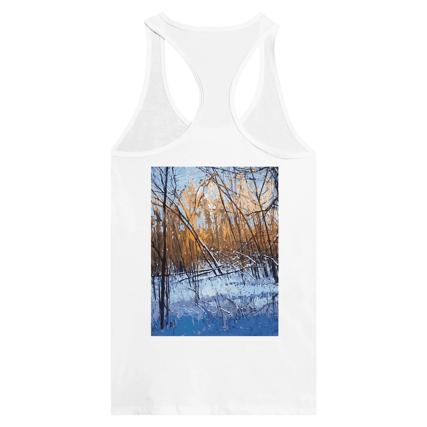 Scary forecast - Women's Ideal Racerback Tank | Next Level 1533 - eduardgurevich S