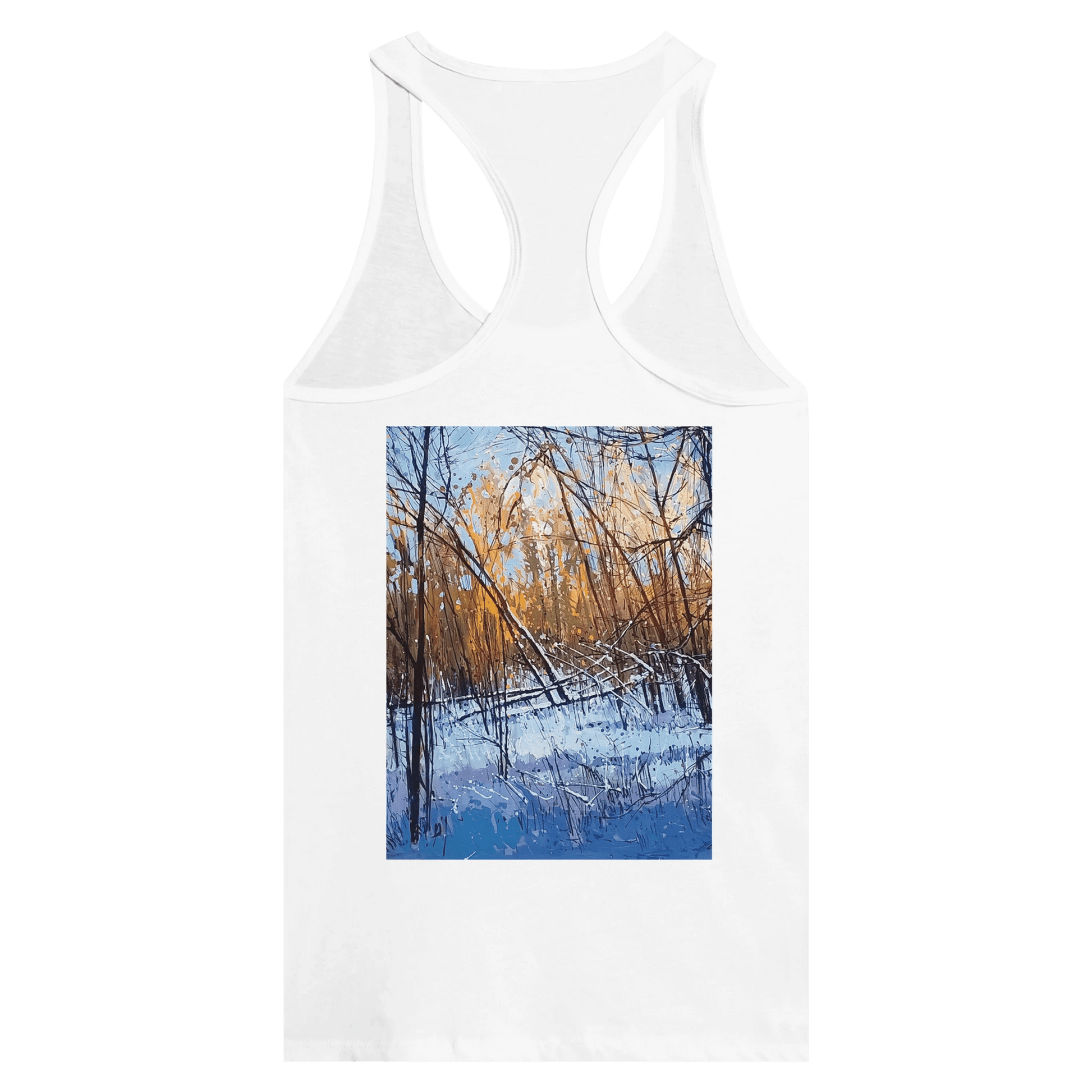 Scary forecast - Women's Ideal Racerback Tank | Next Level 1533 - eduardgurevich S