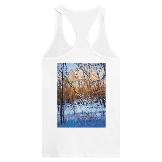 Scary forecast - Women's Ideal Racerback Tank | Next Level 1533 - eduardgurevich S