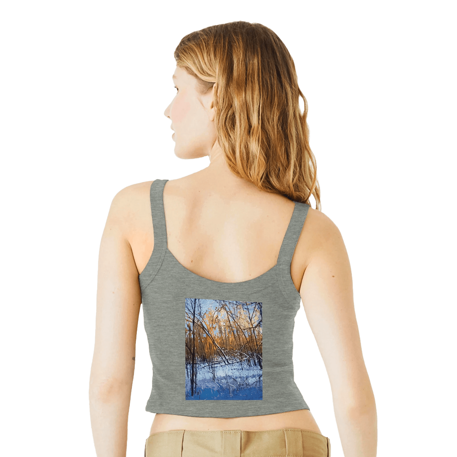 Scary forecast - Women's Micro Ribbed Scoop Tank | Bella + Canvas 1012BE - eduardgurevich S