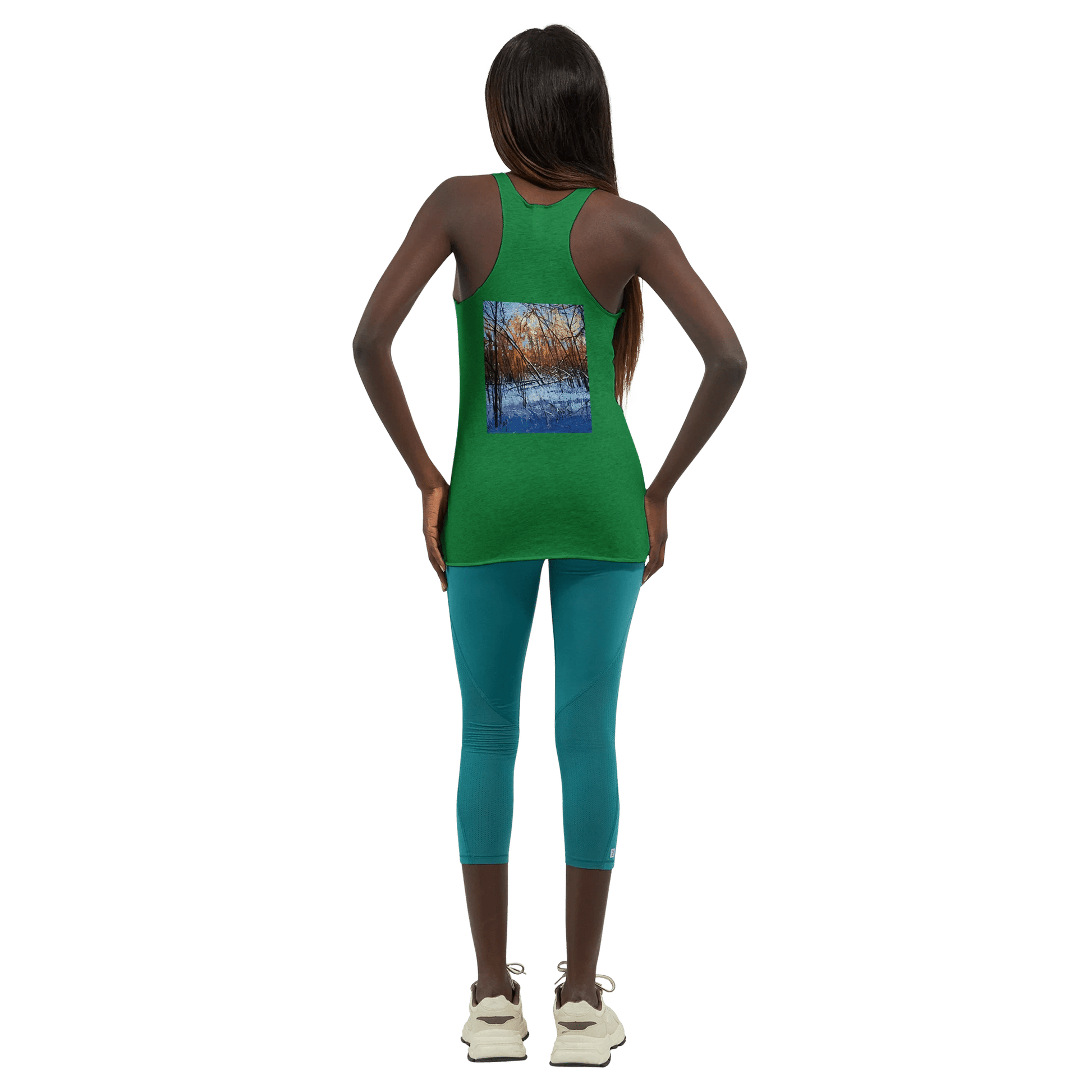 Scary forecast - Women's Racerback Tank Top | Next Level 6733 - eduardgurevich S