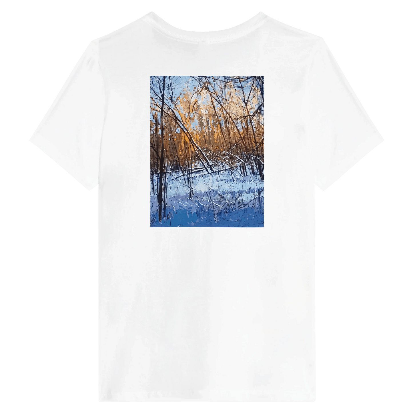 Scary forecast - Women's Relaxed T-Shirt | Bella + Canvas 6400 - eduardgurevich S White