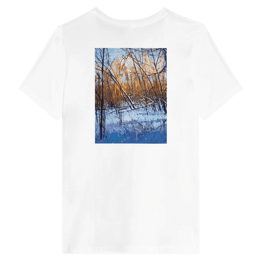 Scary forecast - Women's Relaxed T-Shirt | Bella + Canvas 6400 - eduardgurevich S White