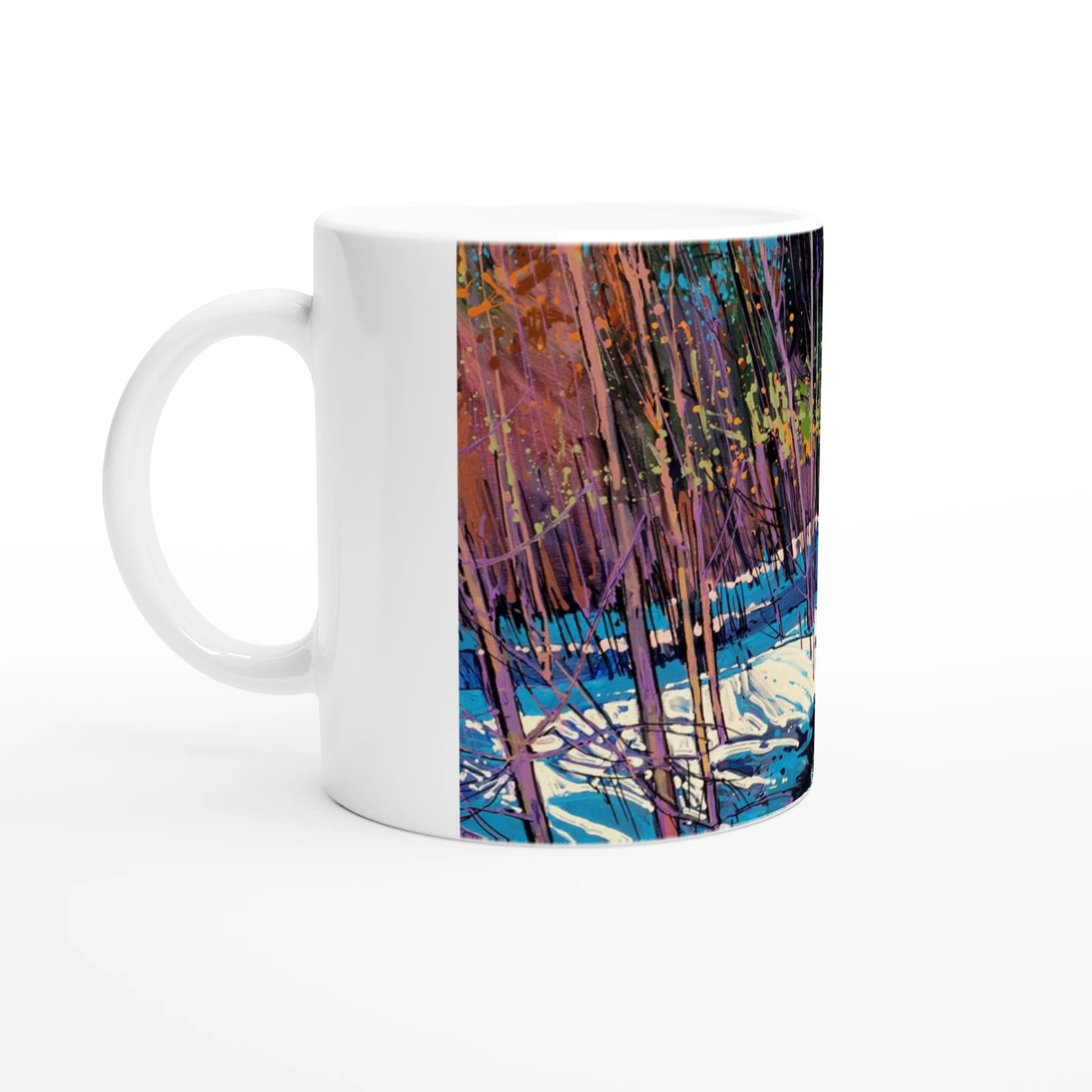 Singing together - White 11oz Ceramic Mug - eduardgurevich