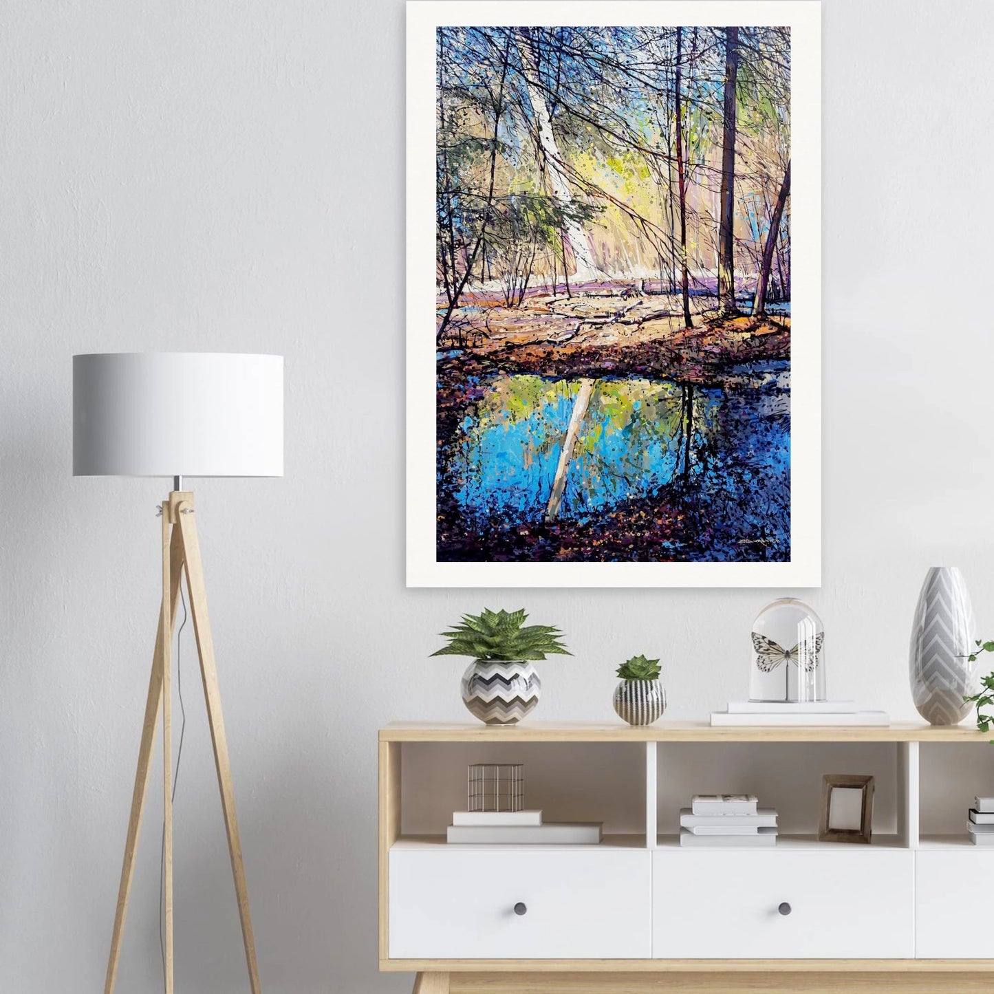 Smell of spring - Museum - Quality Matte Paper Poster - eduardgurevich 75x100 cm / 30x40″