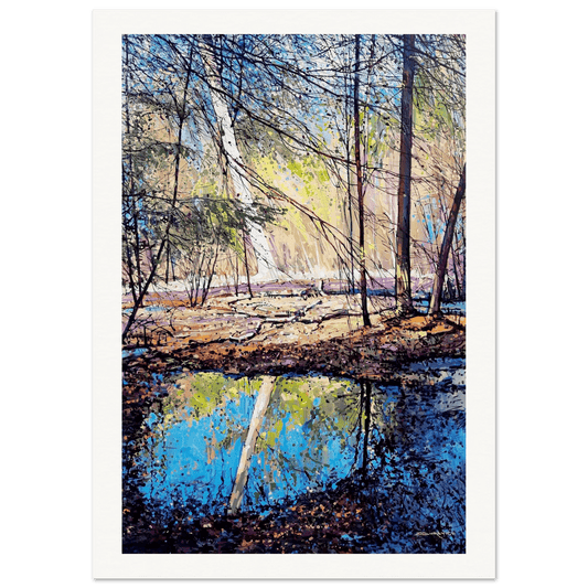 Smell of spring - Museum - Quality Matte Paper Poster - eduardgurevich A0 (84.1 x 118.9 cm)