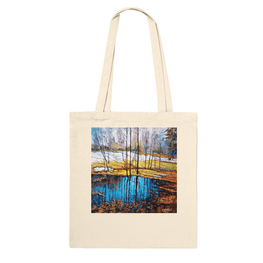 Spring declared - Premium Tote Bag Natural - eduardgurevich
