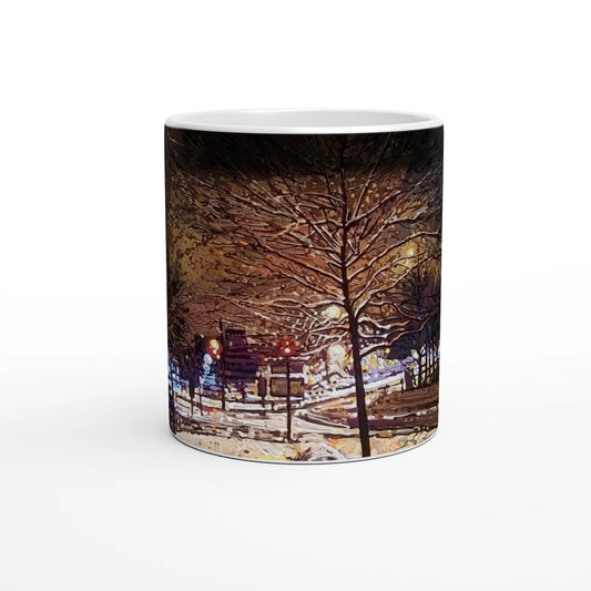 Still awake - Magic 11oz Ceramic Mug - eduardgurevich