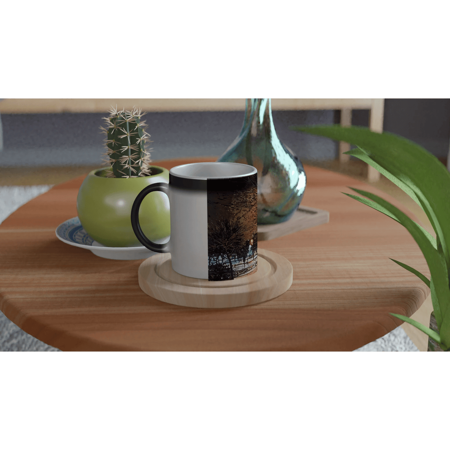 Still awake - Magic 11oz Ceramic Mug - eduardgurevich