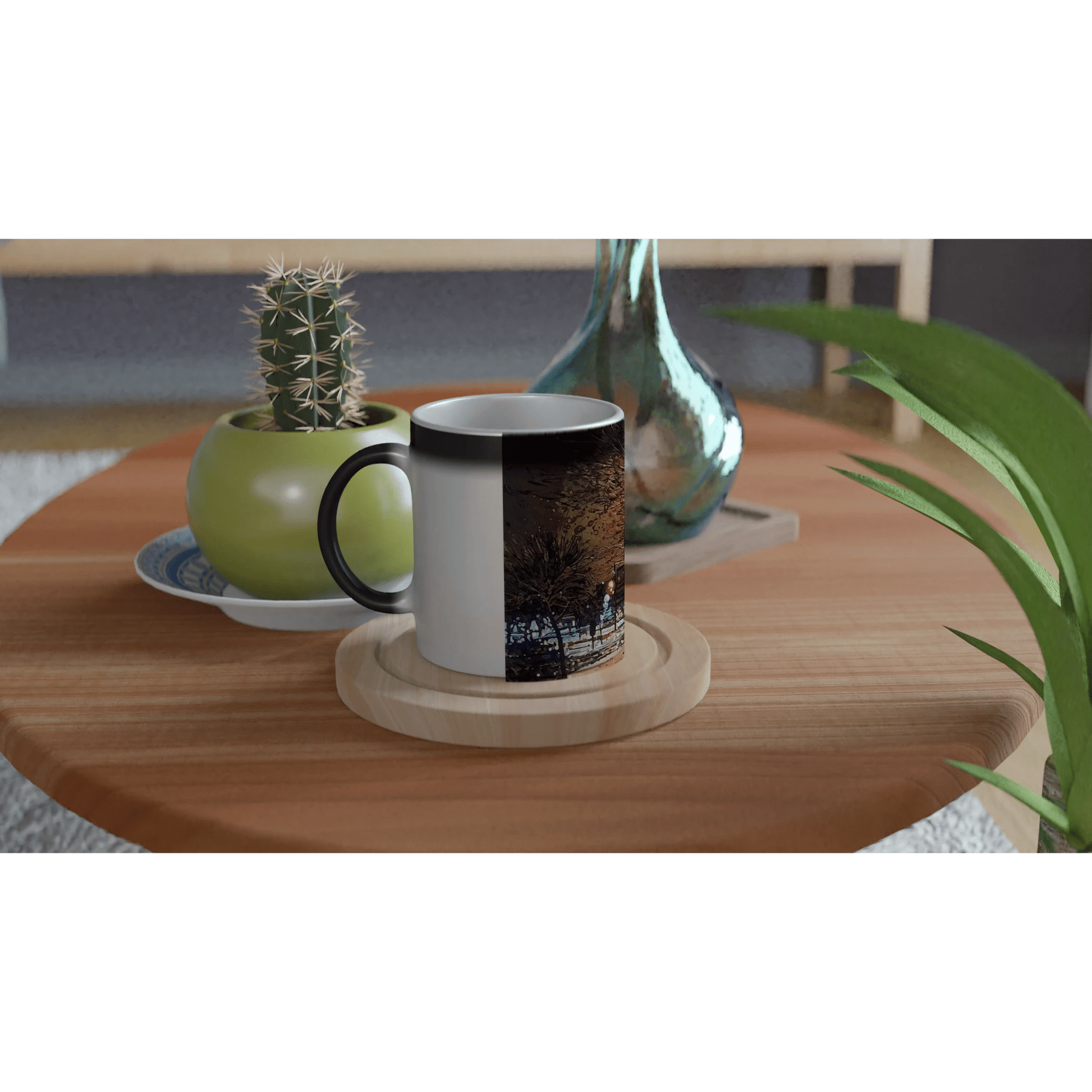Still awake - Magic 11oz Ceramic Mug - eduardgurevich
