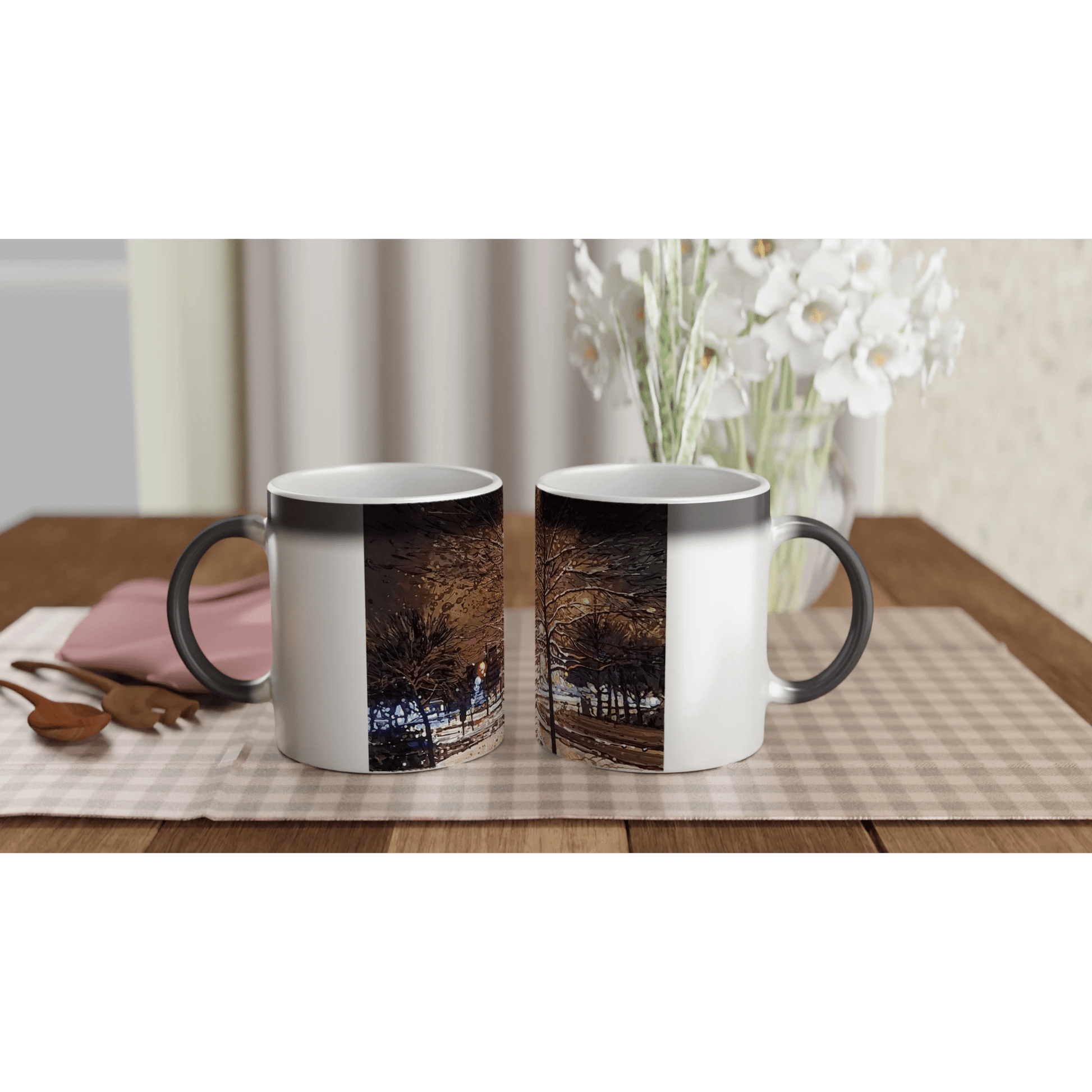 Still awake - Magic 11oz Ceramic Mug - eduardgurevich