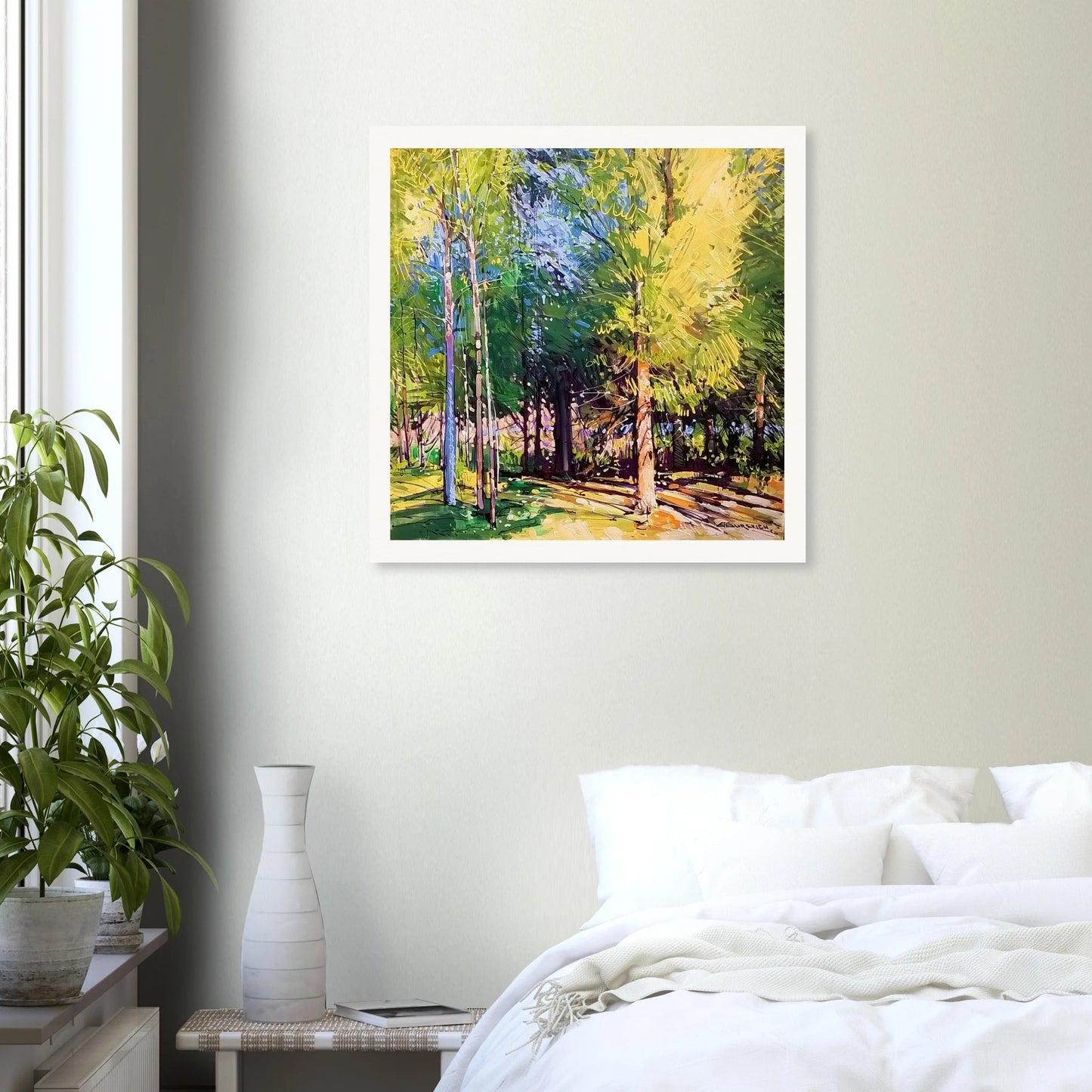 Summer brake - Museum - Quality Matte Paper Poster - eduardgurevich 50x50 cm / 20x20″