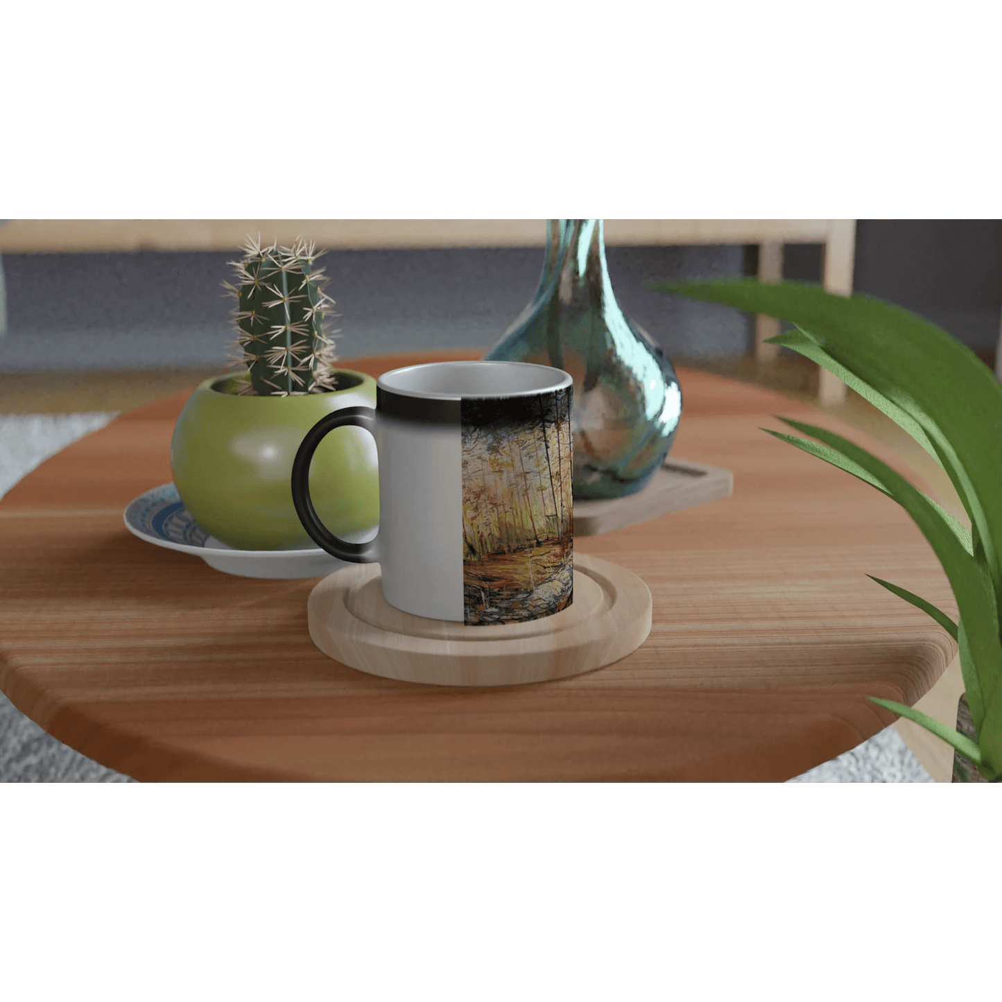 Summer end - Magic 11oz Ceramic Mug - eduardgurevich