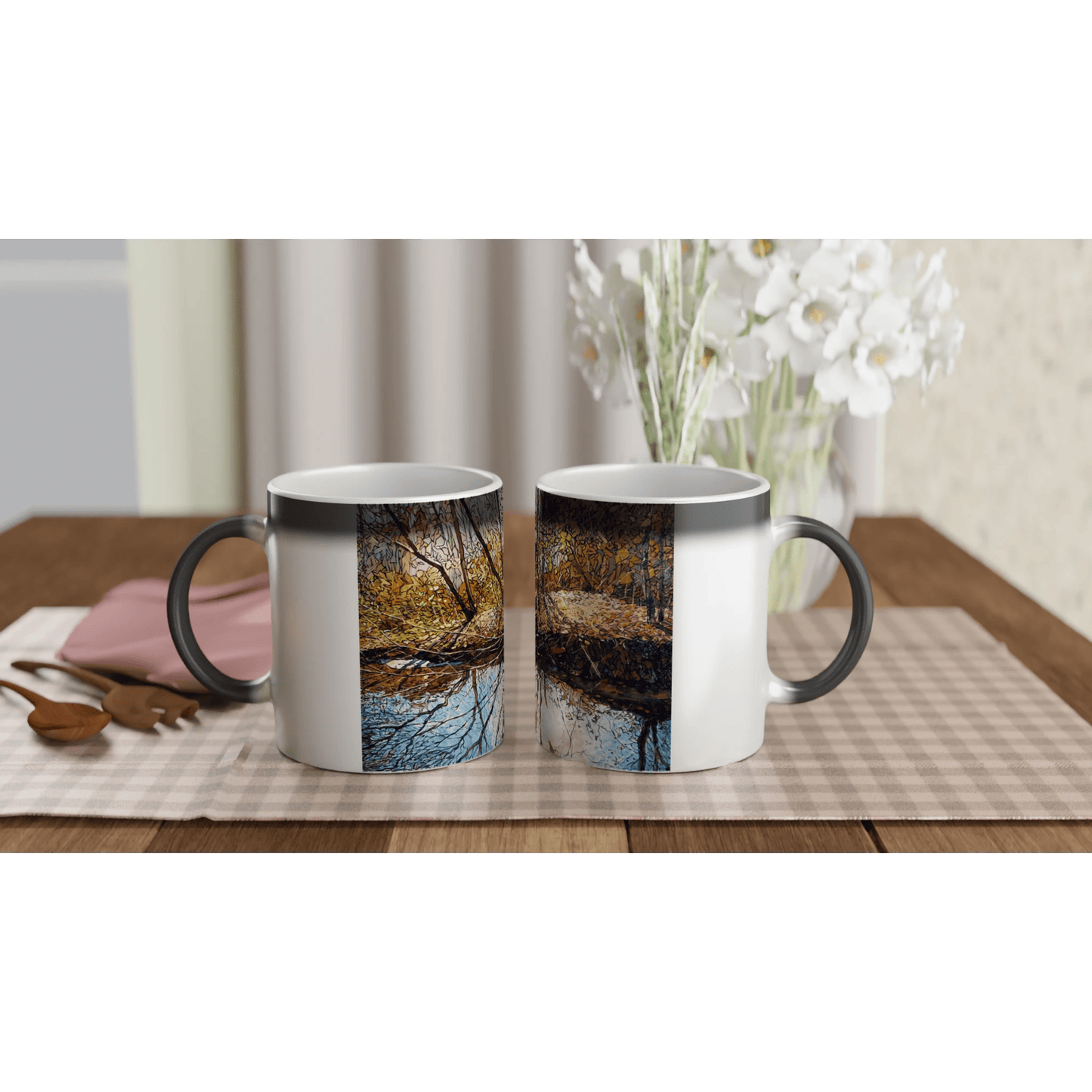 Sun dance - Magic 11oz Ceramic Mug - eduardgurevich