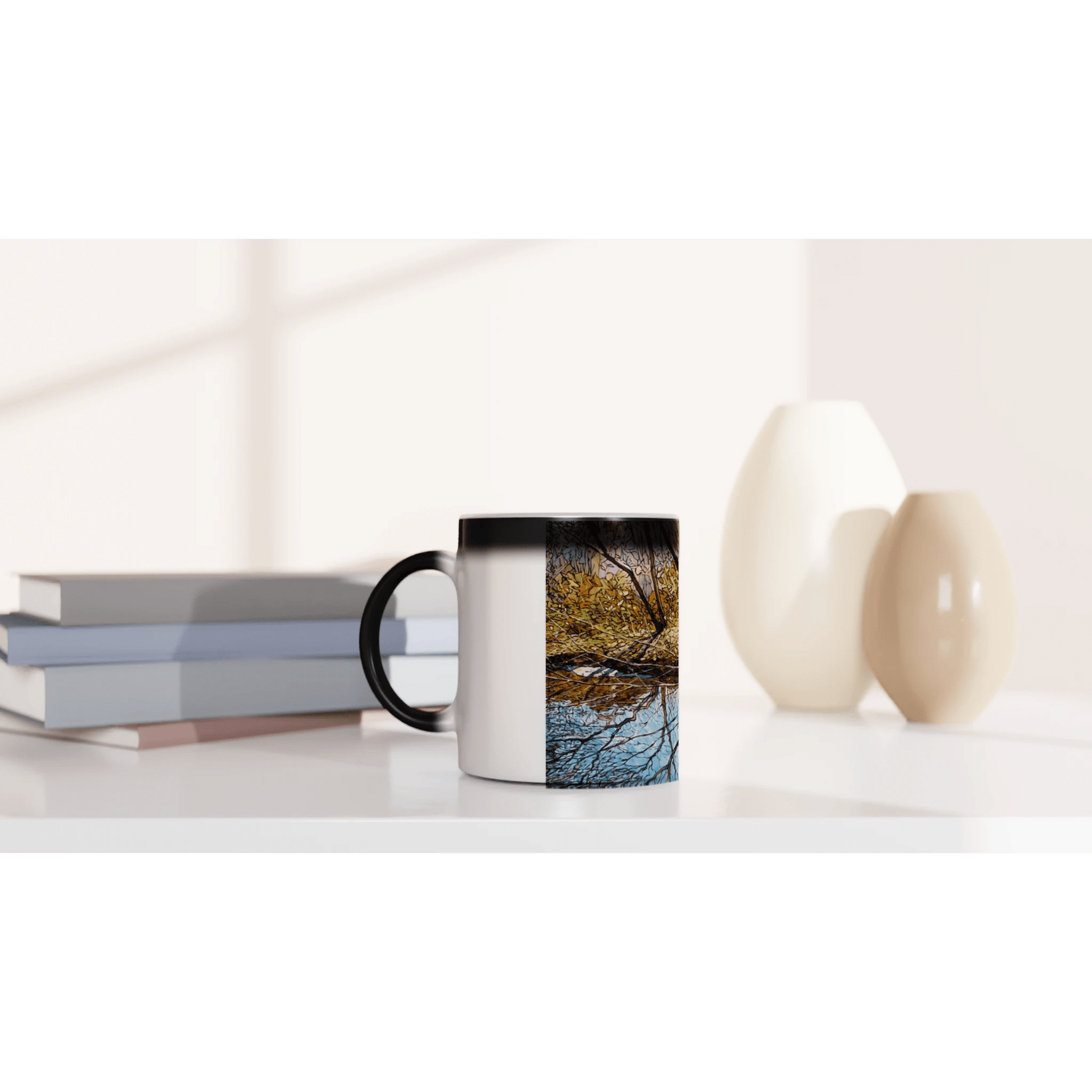 Sun dance - Magic 11oz Ceramic Mug - eduardgurevich