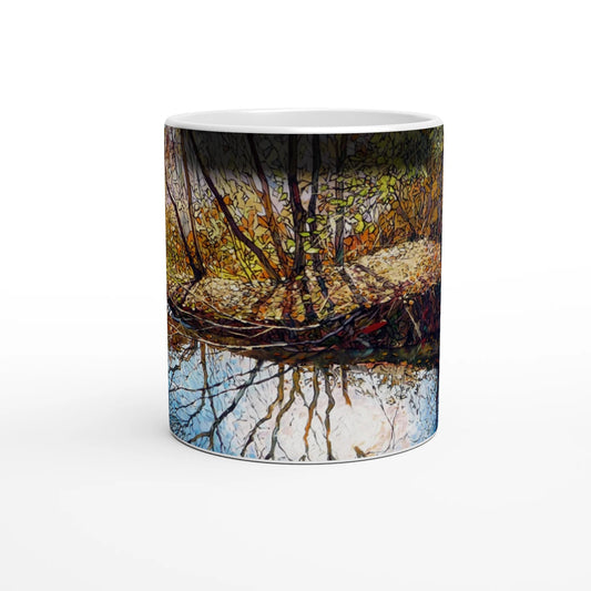 Sun dance - Magic 11oz Ceramic Mug - eduardgurevich