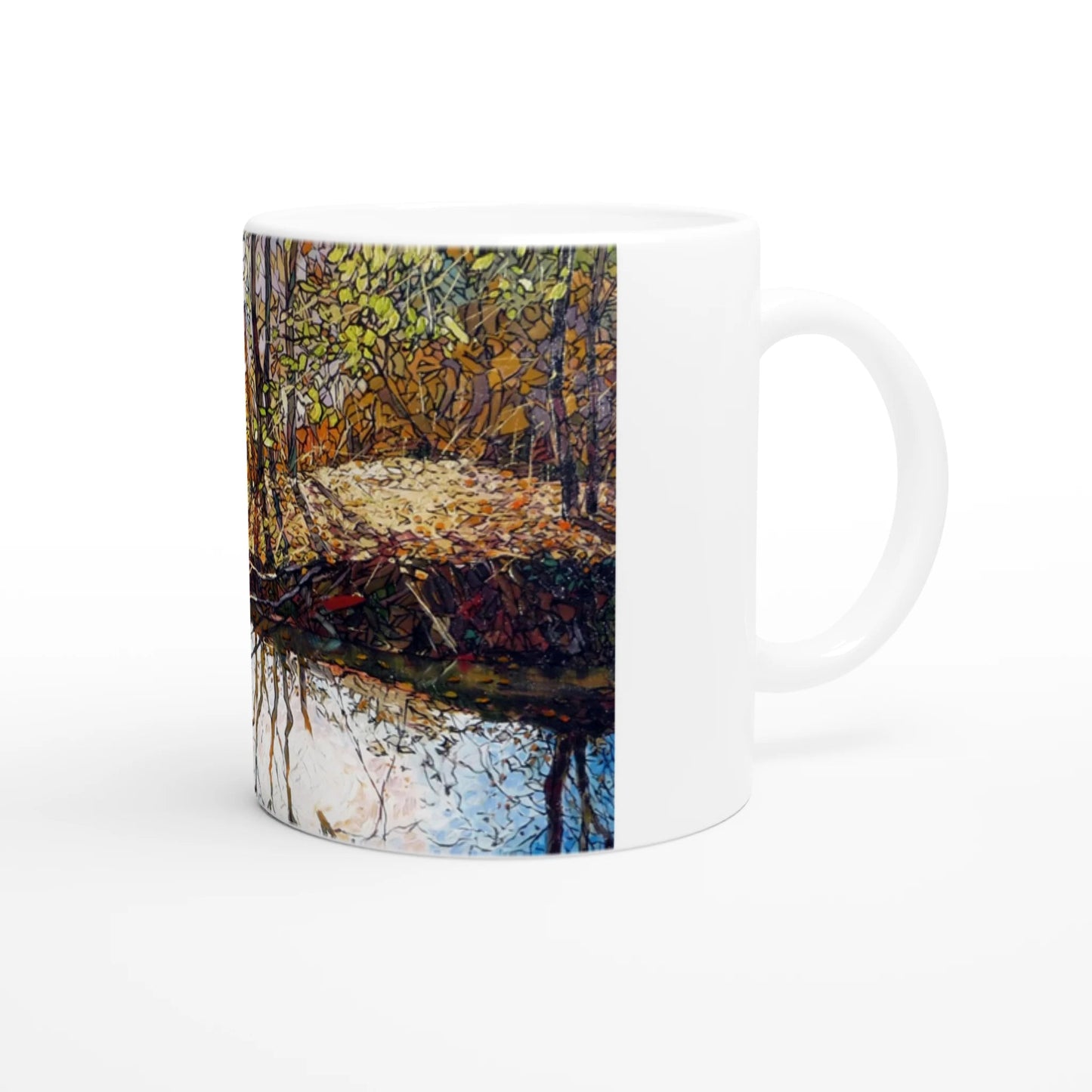 Sun dance - White 11oz Ceramic Mug - eduardgurevich
