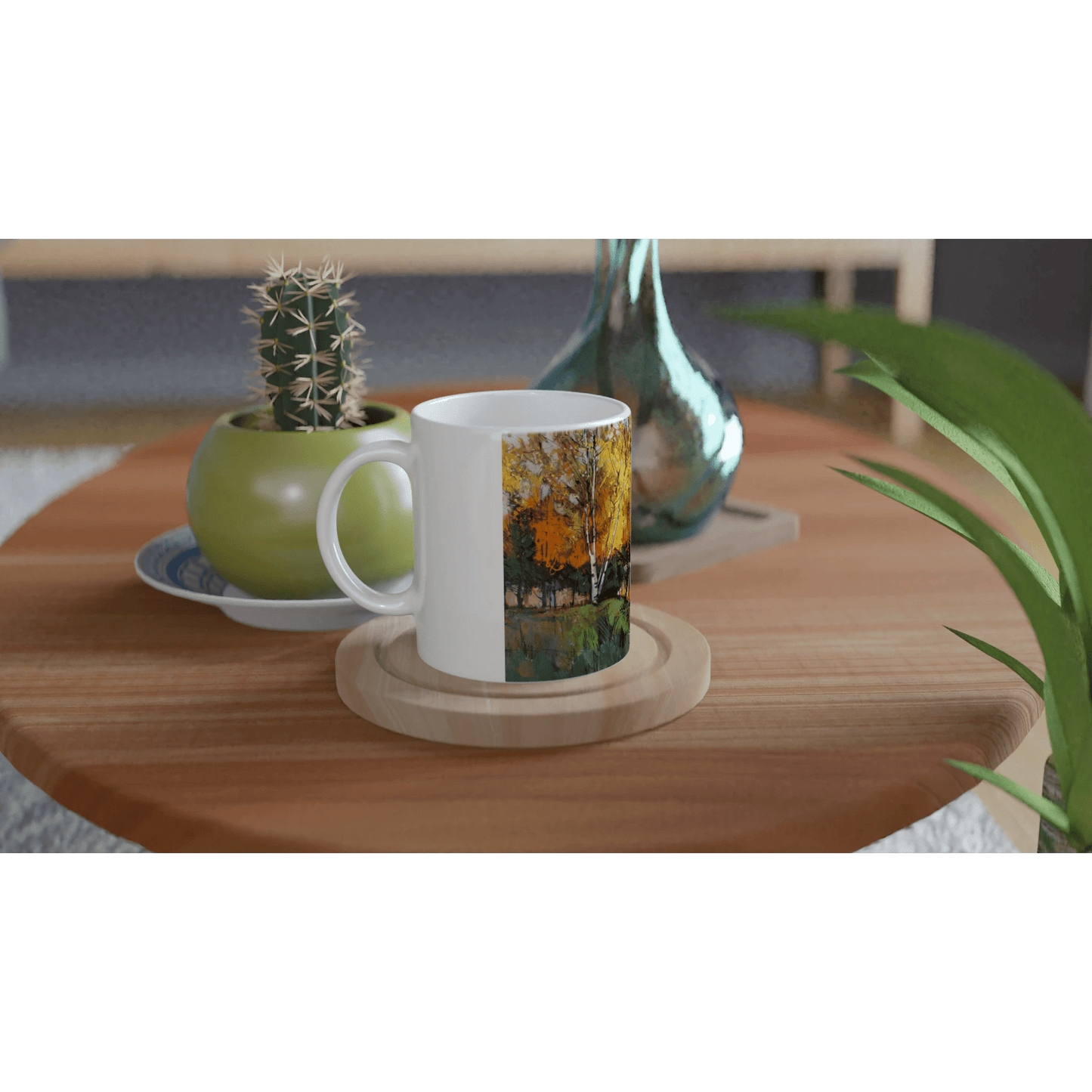 Thanksgiving - White 11oz Ceramic Mug - eduardgurevich