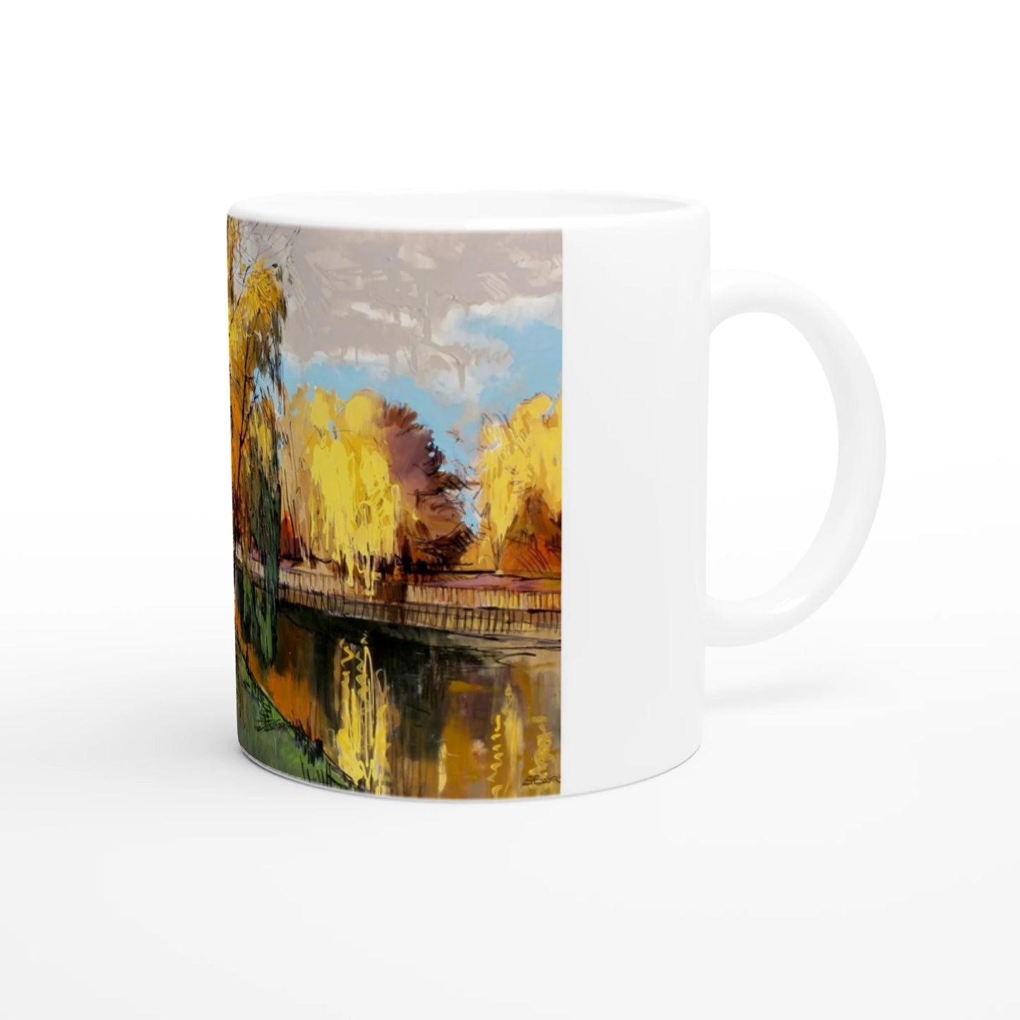 Thanksgiving - White 11oz Ceramic Mug - eduardgurevich