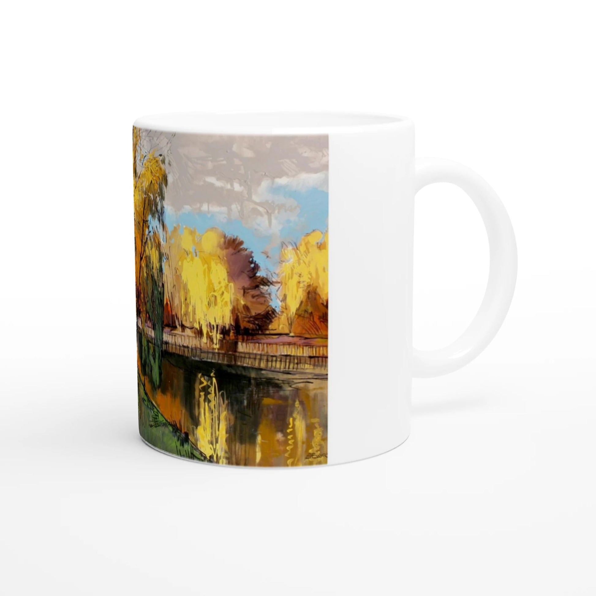 Thanksgiving - White 11oz Ceramic Mug - eduardgurevich
