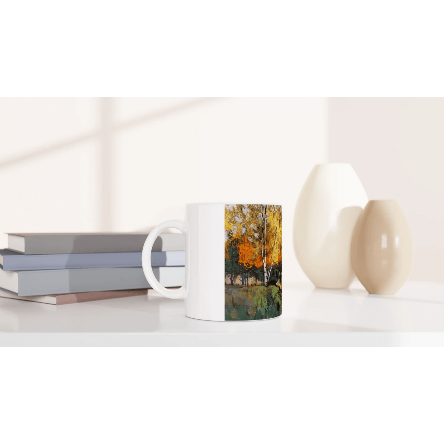 Thanksgiving - White 11oz Ceramic Mug - eduardgurevich