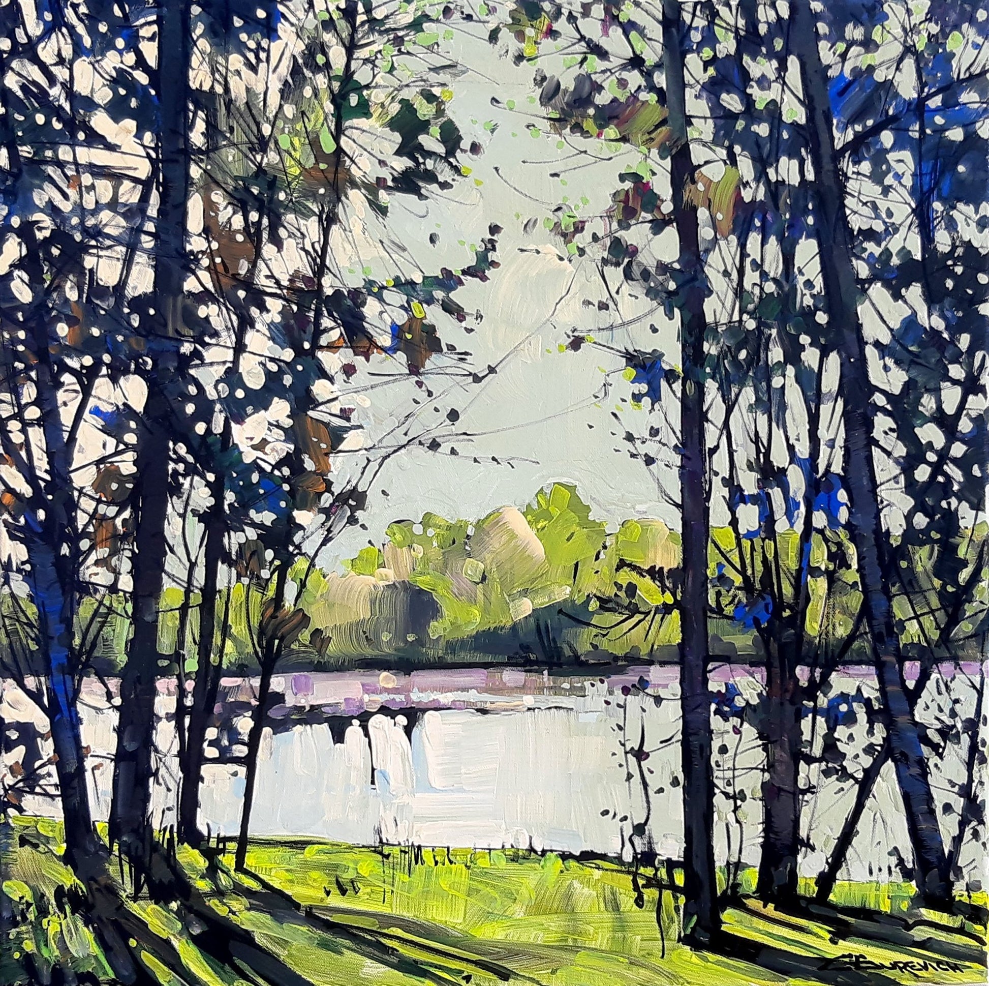 Under surveillance - eduardgurevich Acrylic 24x24