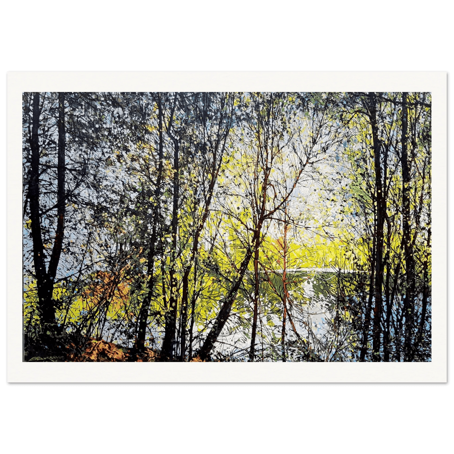 Unknown location - Museum - Quality Matte Paper Poster - eduardgurevich A0 (84.1 x 118.9 cm)