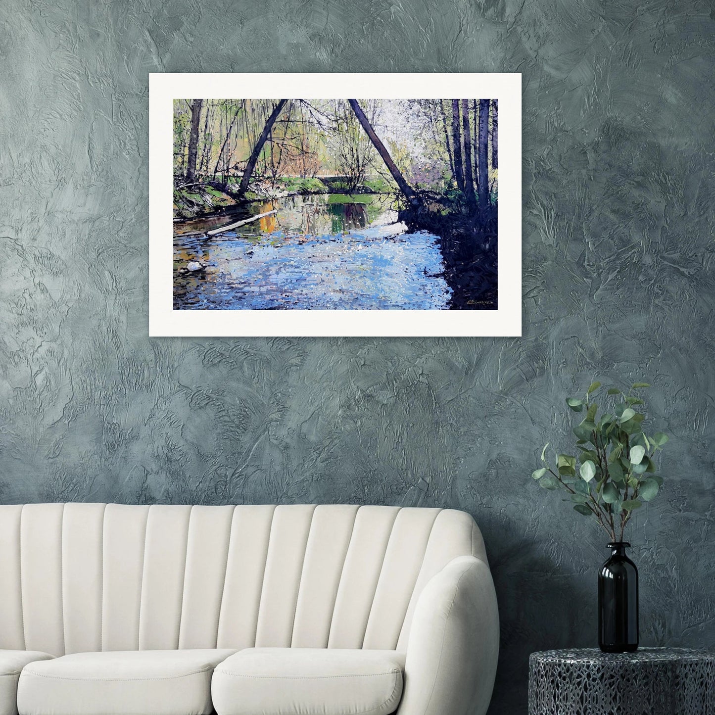 Water alive - Museum - Quality Matte Paper Poster - eduardgurevich 75x100 cm / 30x40″
