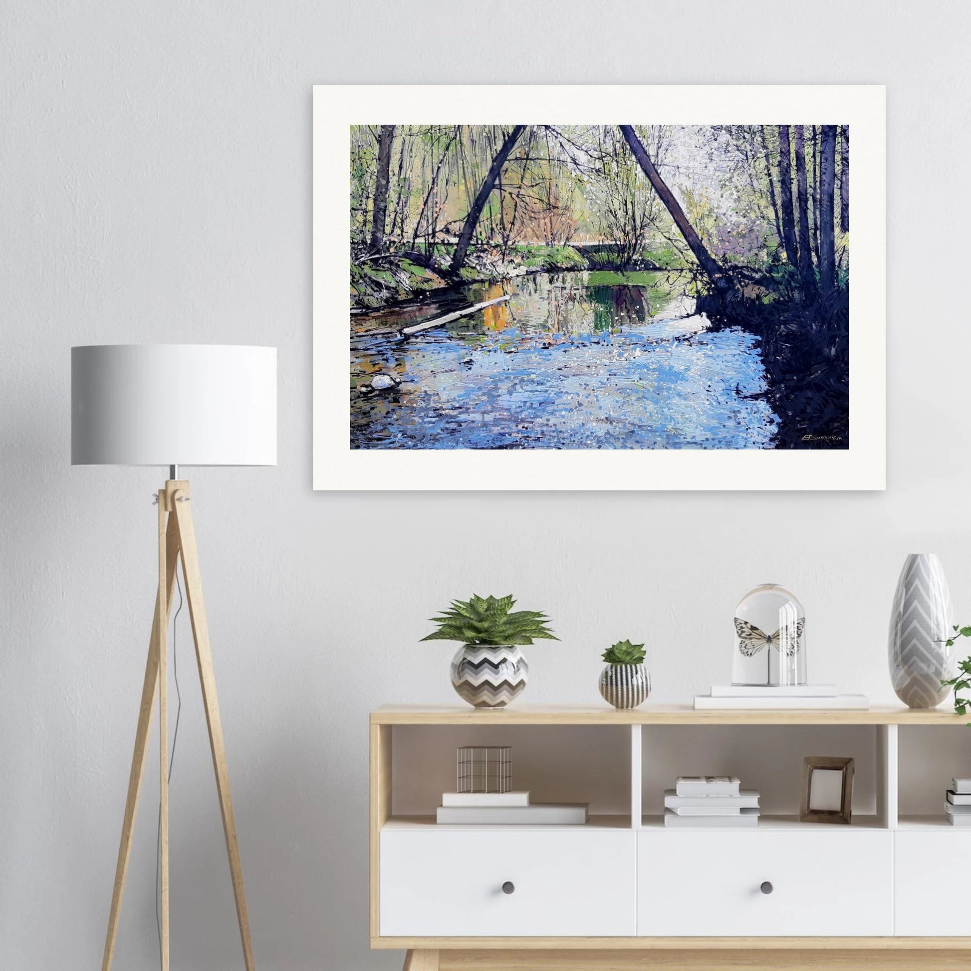 Water alive - Museum - Quality Matte Paper Poster - eduardgurevich 75x100 cm / 30x40″