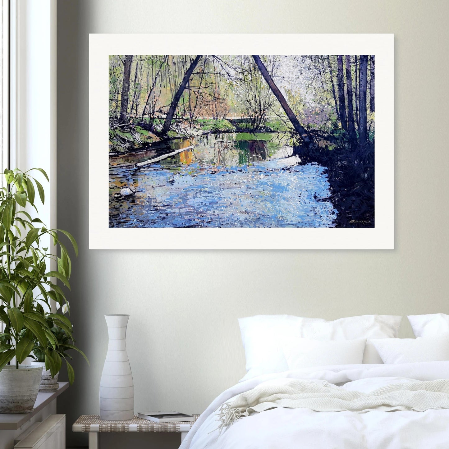 Water alive - Museum - Quality Matte Paper Poster - eduardgurevich 75x100 cm / 30x40″
