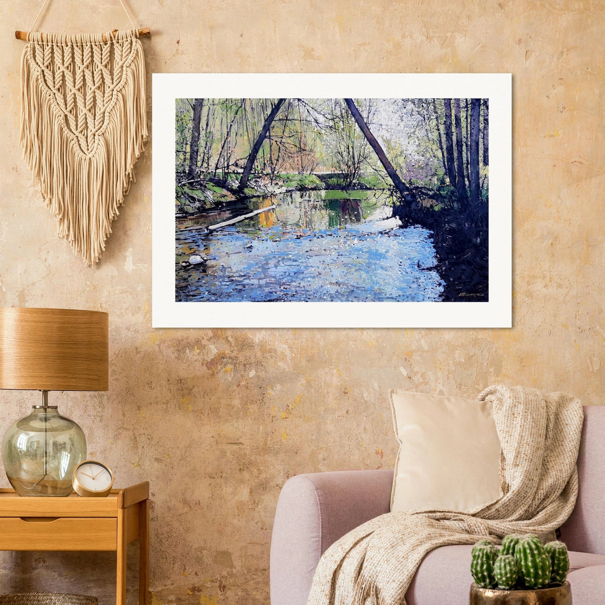 Water alive - Museum - Quality Matte Paper Poster - eduardgurevich 75x100 cm / 30x40″