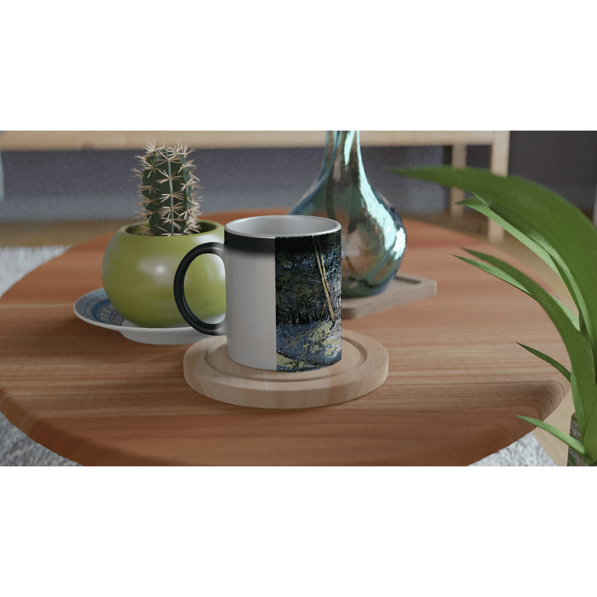 Winterized illustration - Magic 11oz Ceramic Mug - eduardgurevich